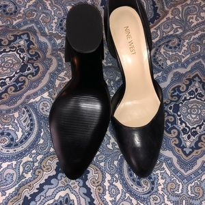 Nine West black heels